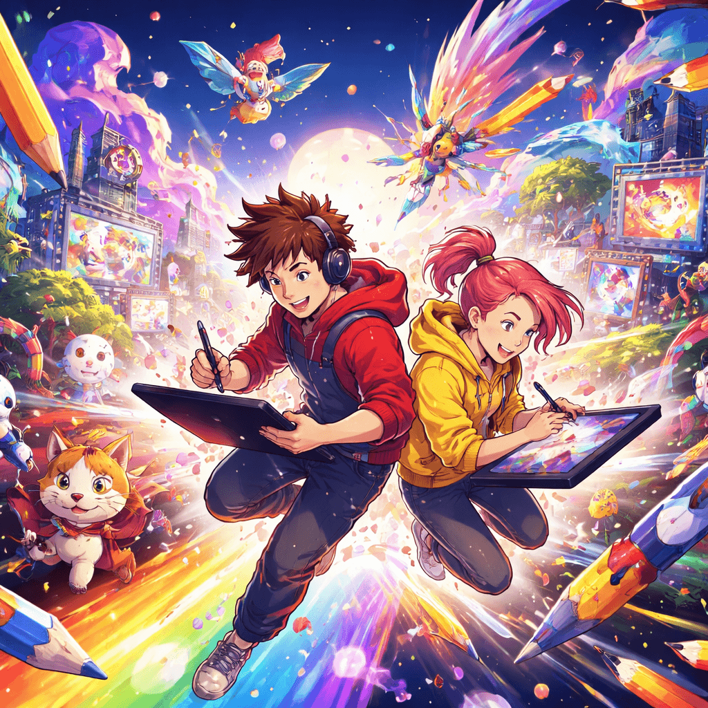 Animated Art — ChatGPT Group