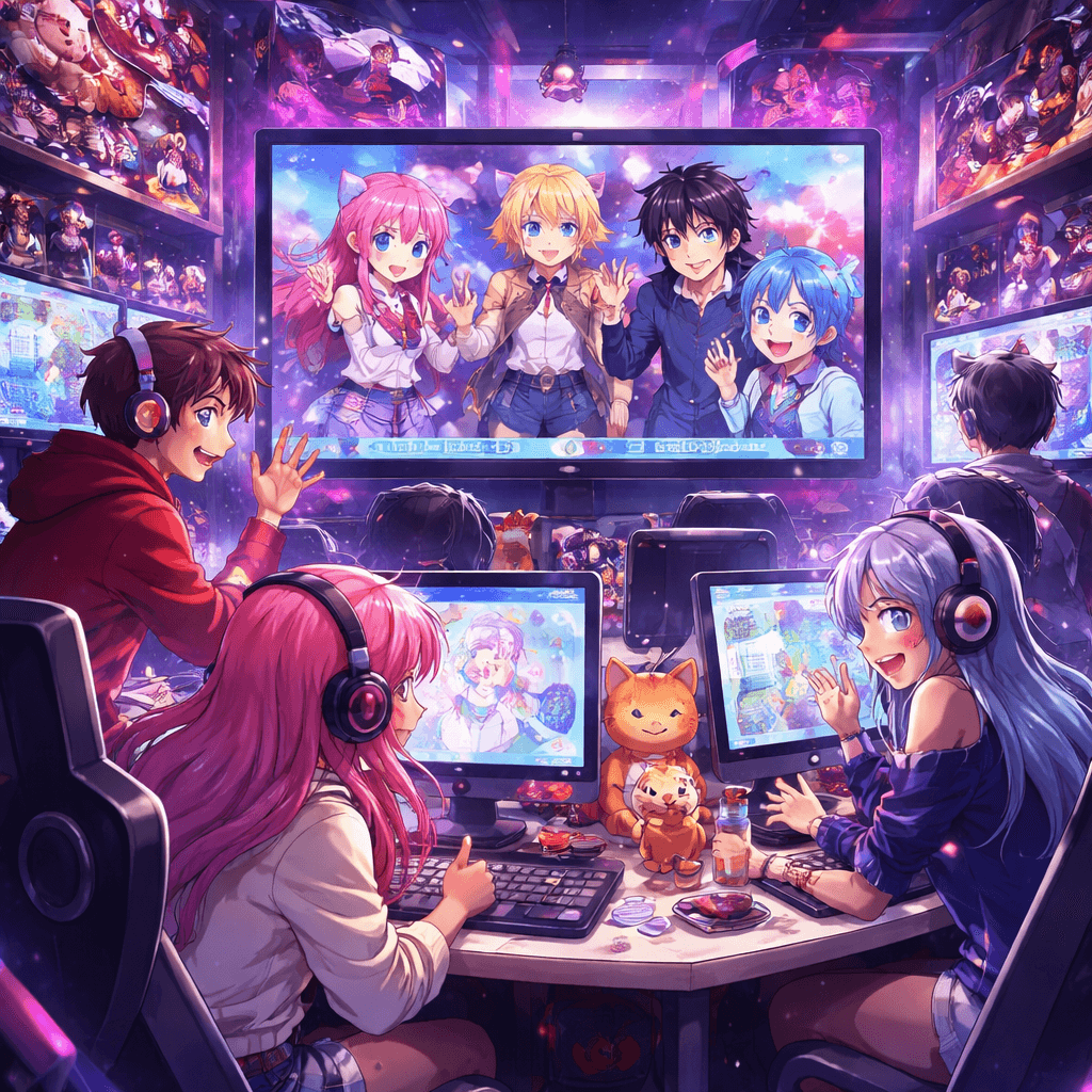 Anime Chat Room — ChatGPT Group